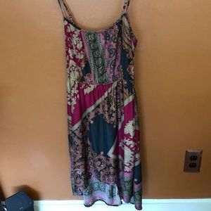 Silky sun dress